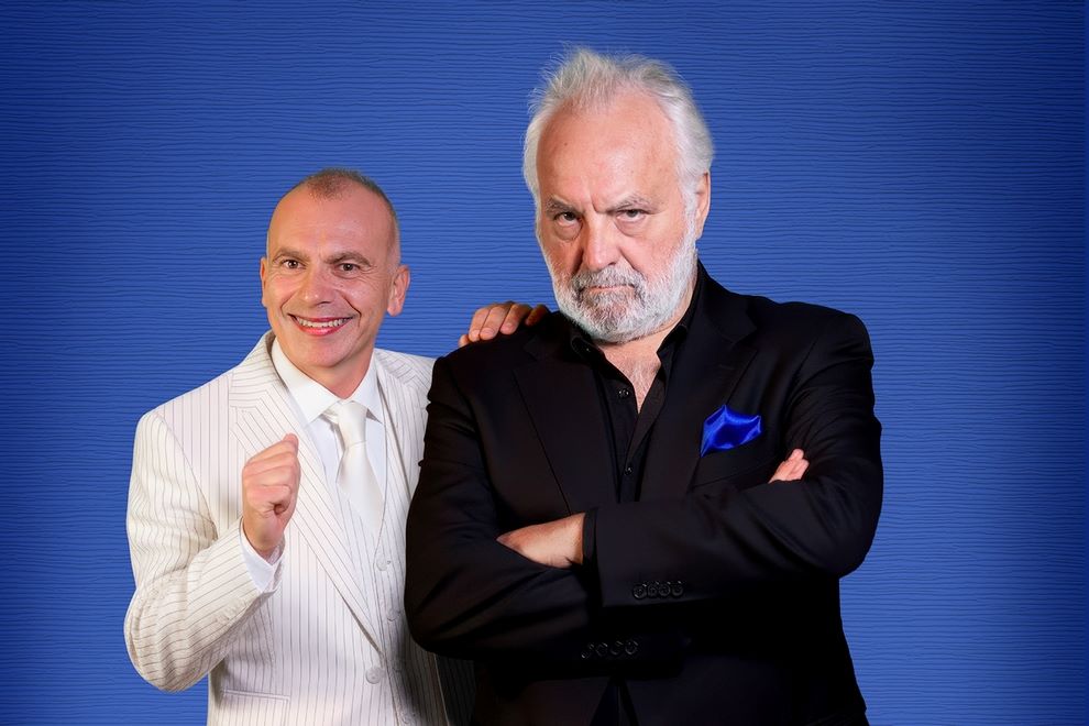 Gino Astorina e Eduardo Saitta, «Il padre della sposa» a Catania