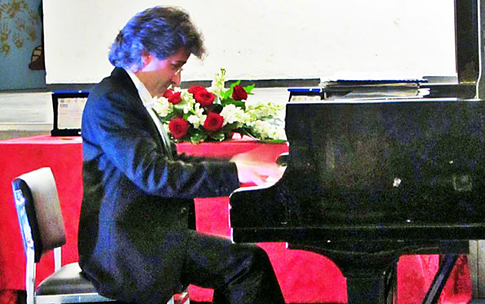 Il pianista Salvatore Coniglio Concerto di Salvatore Coniglio a Catania il 3 ottobre