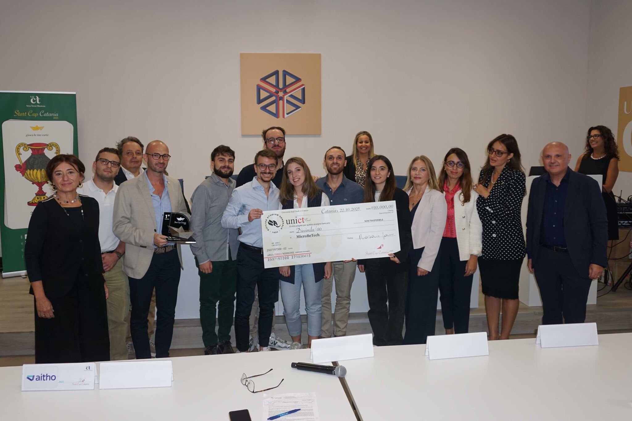 Start Cup Catania 2025, vince il team MicroBetTech