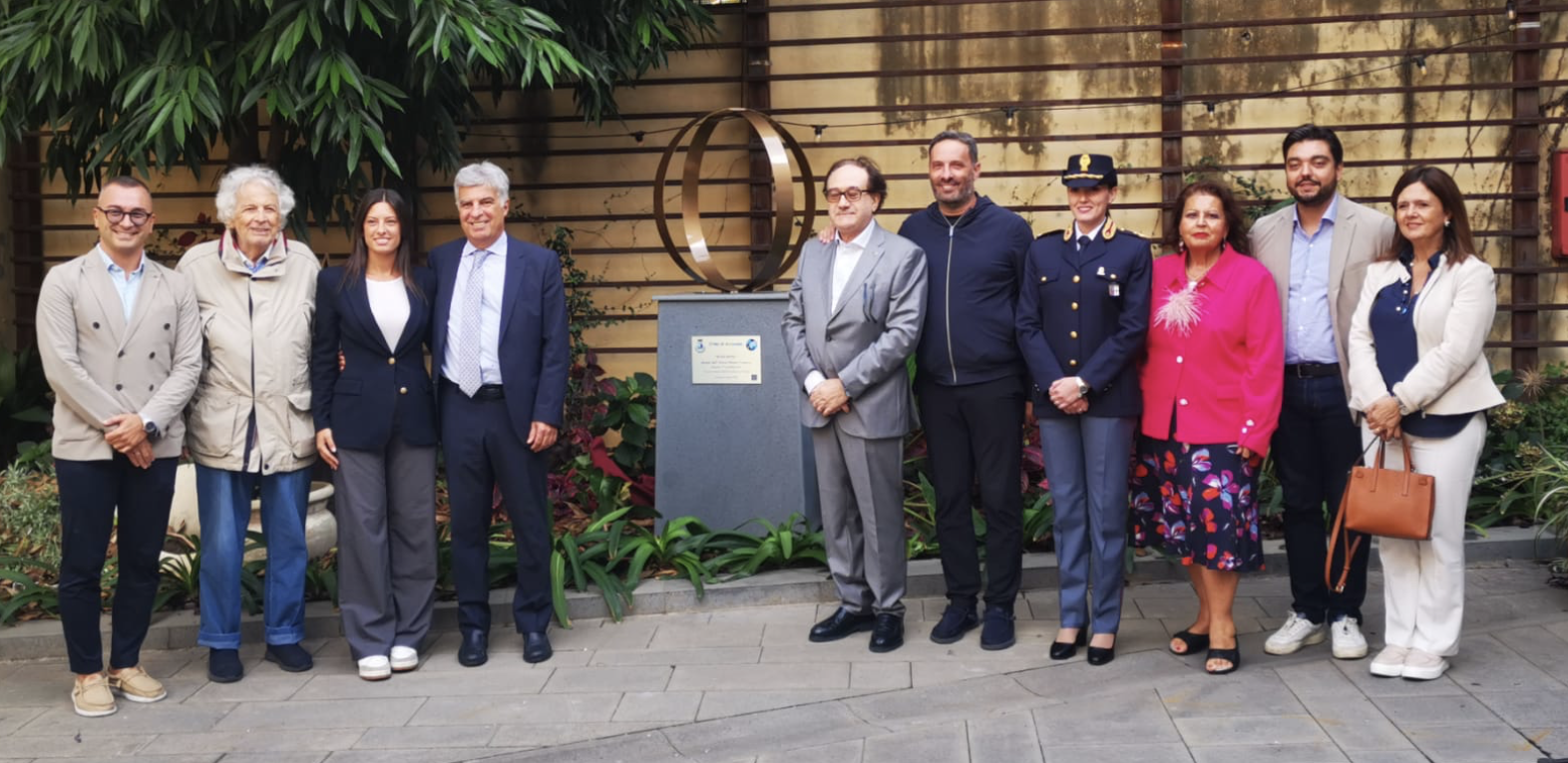 kosmos Acireale, svelata la scultura “Kosmos” del maestro Costanz