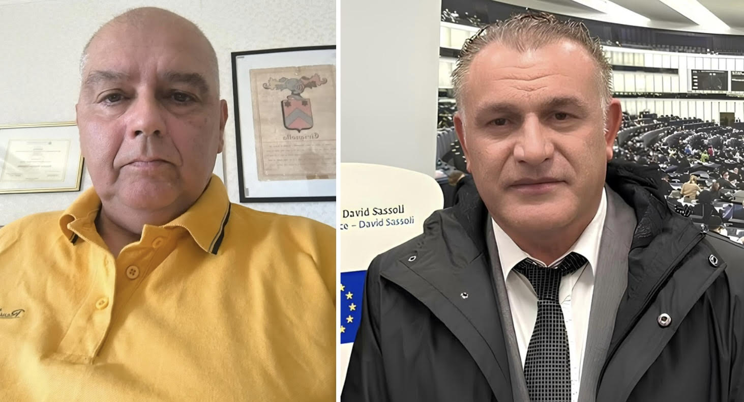 2 Da sinistra Maurizio Cirignotta e Calogero Coniglio ANFePC ODA Catania: otto mesi senza stipendio, famiglie in difficoltà