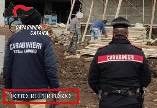 Irregolarità in cantiere edile a Catania: sospesa l’attività