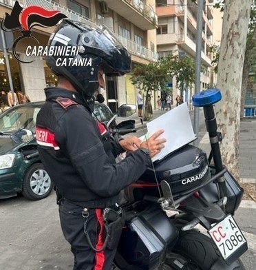 Foto CC Radiomobile Sorveglianza speciale violata: denunciato 53enne a Catania