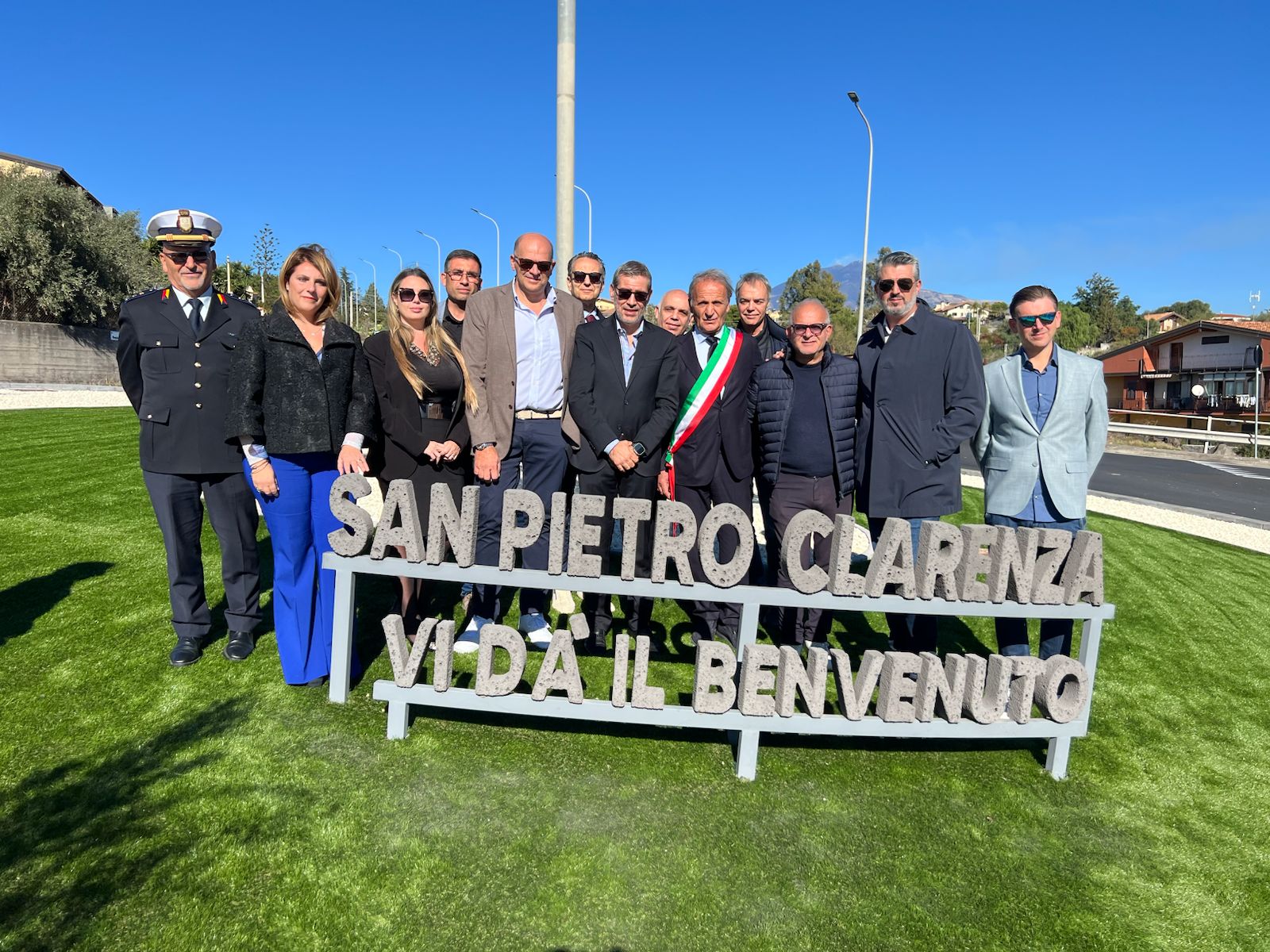 SAN PIETRO CLARENZA Strada dell’Etna, nuova rotonda a San Pietro Clarenza
