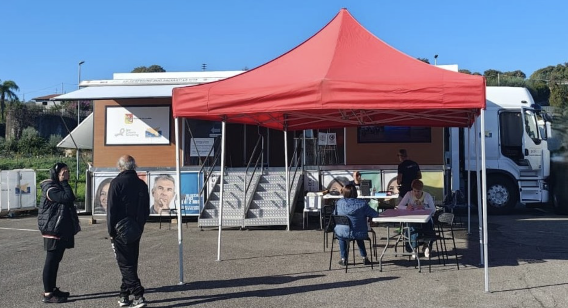 Il Camper della Prevenzione dell’Asp di Catania continua il suo viaggio