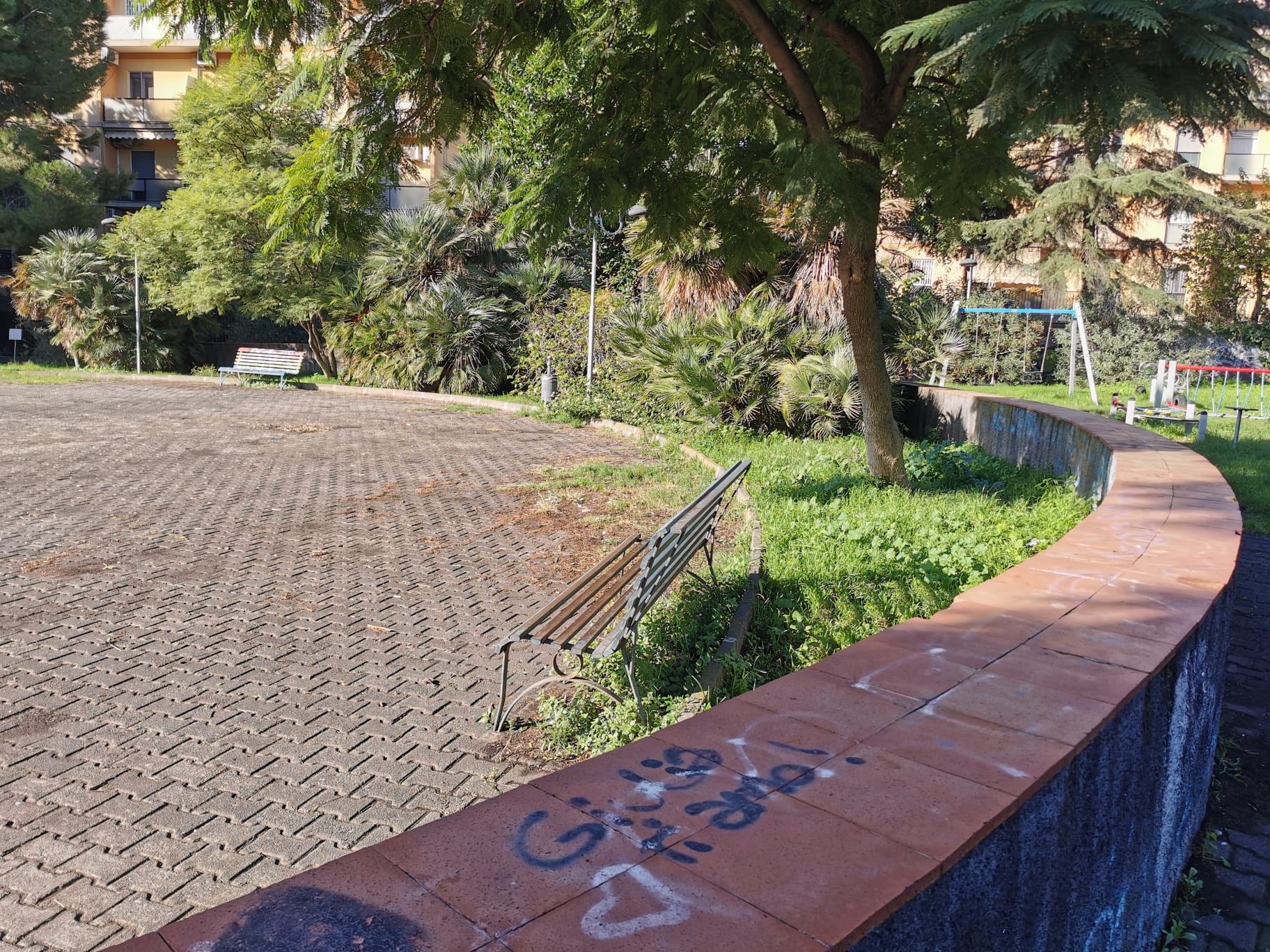 Vandali al Parco Gandhi: una situazione insostenibile