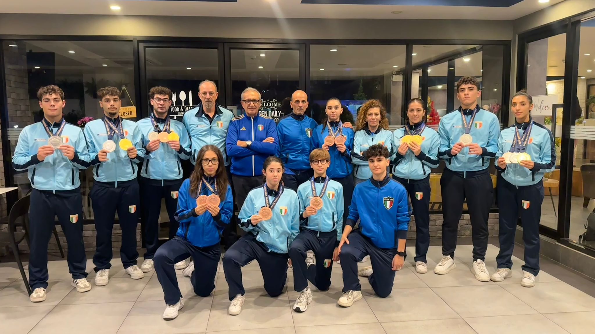 La Rosa ed Ensabella oro mondiale, 17 medaglie Dojo