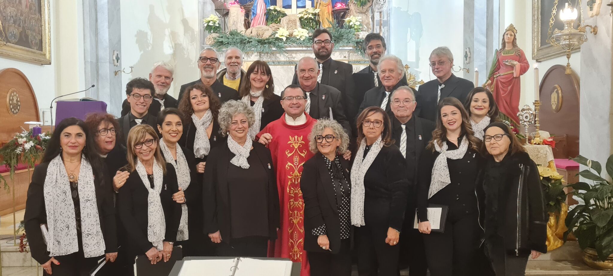 Giarre, successo del Sine Nomine, con Armonie di Natale