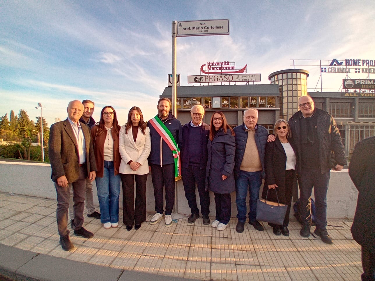 Acireale, intitolata via a Mario Cortellese