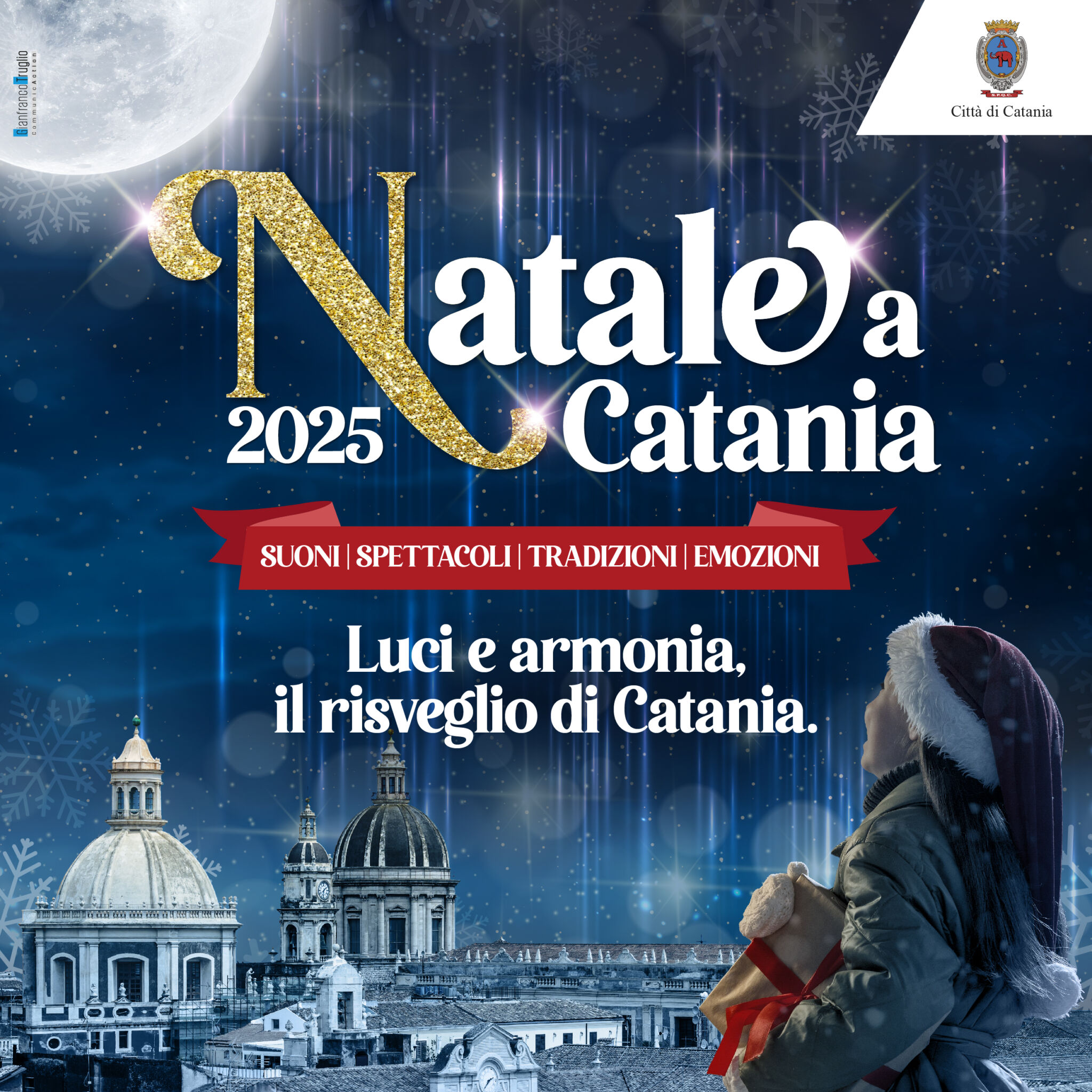 Natale 2025 a Catania locandina Natale a Catania 2025: eventi e concerti dal 16 al 22 dicembre