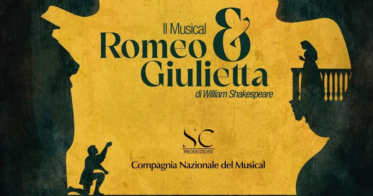 Romeo & Giulietta banner Romeo & Giulietta, il musical a Catania a Natale