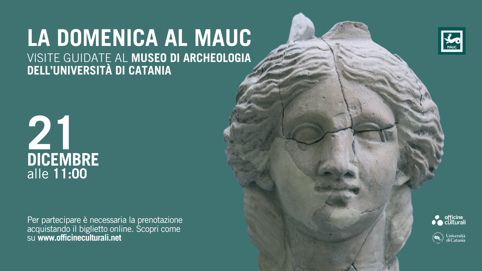 Visita guidata al MAUC di Catania il 21 dicembre