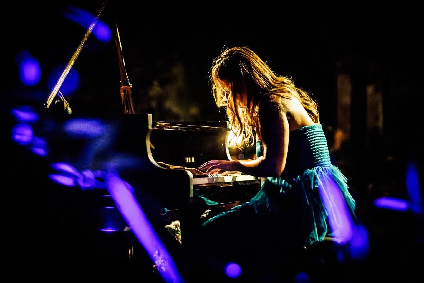giorgia li pira 2 Milo tra musica, teatro e vino, omaggio del pianista Giorgia Li Pira