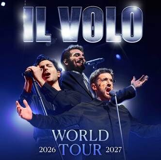 IL VOLO annuncia nuova tappa a Siracusa nel World Tour 2026