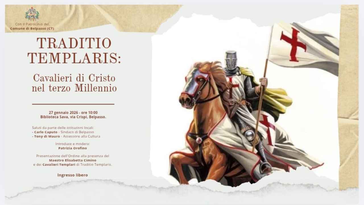 Convegno sui Cavalieri Templari: tutto pronto per l’evento