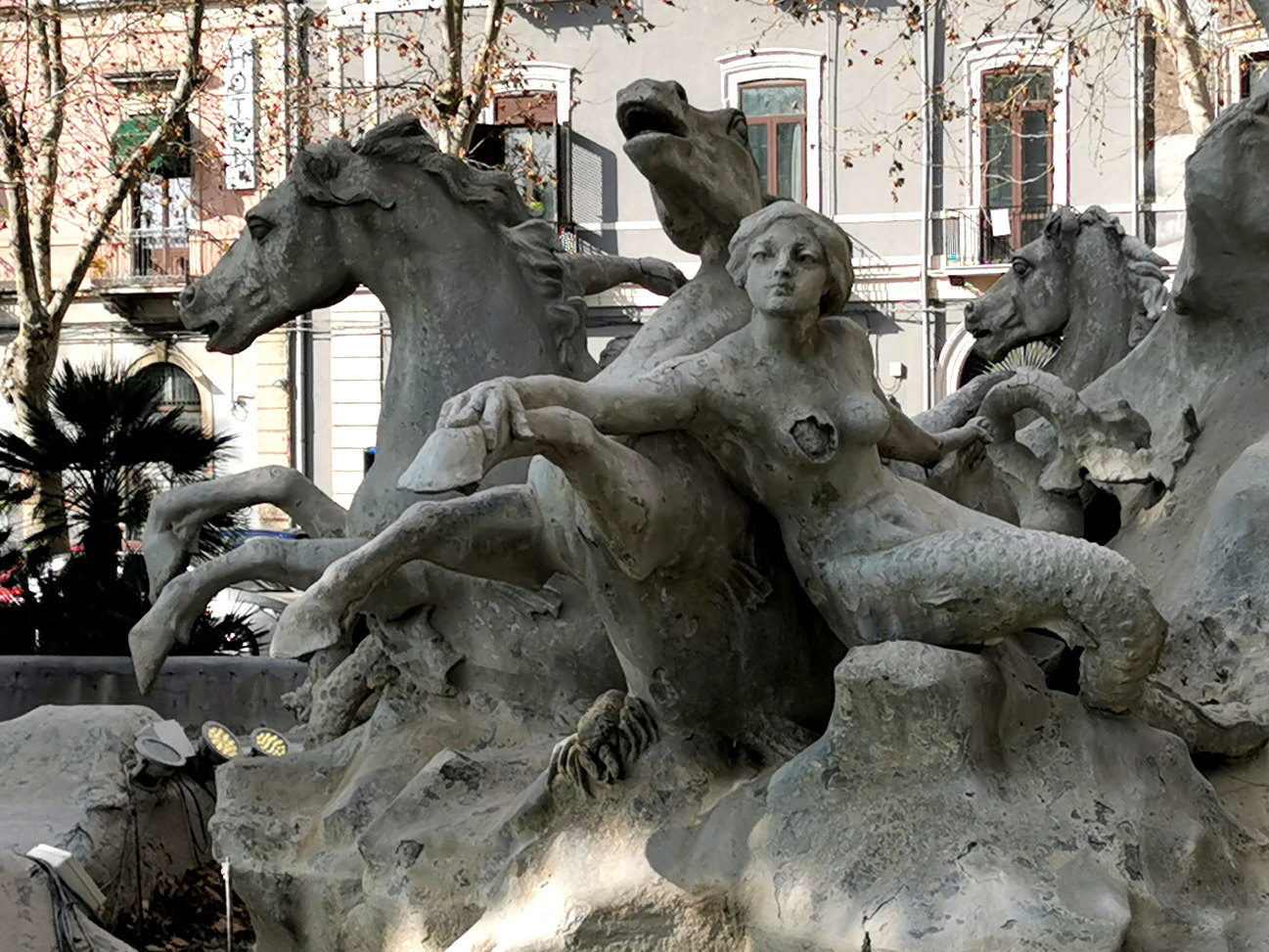 Fontana di Proserpina, foto di Davide Anastasi Catania, fontane da recuperare: 600 mila euro per il Ratto di Proserpina
