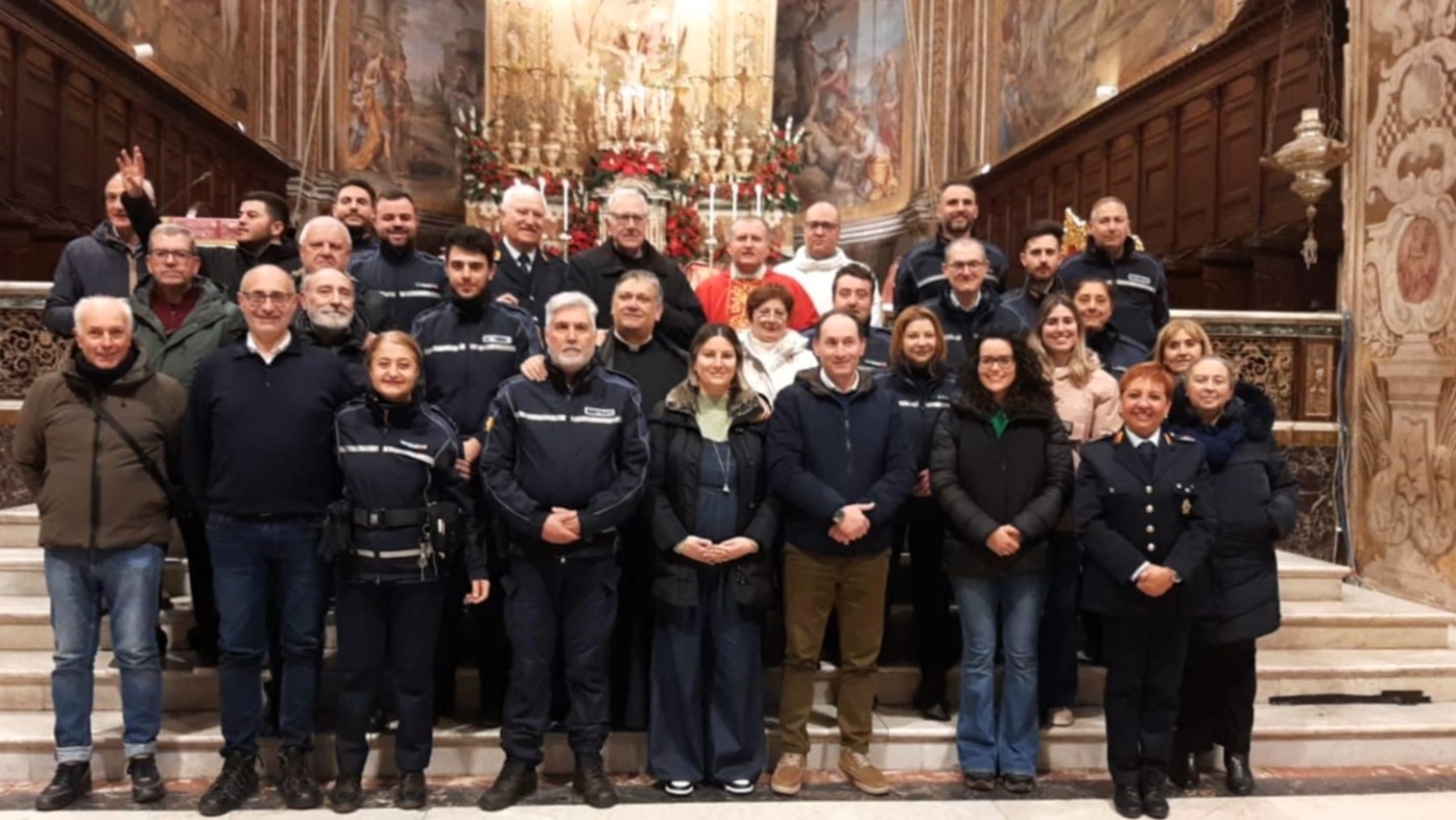 S.Sebastiano Polizia locale Polizia Locale Acireale celebra San Sebastiano