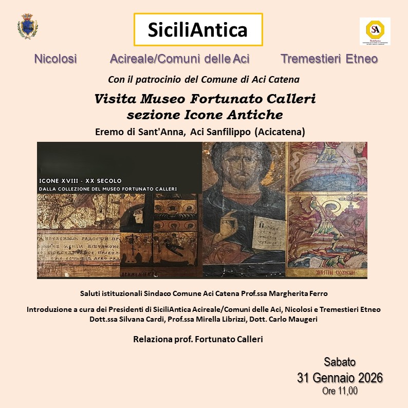 Le icone antiche al Museo Fortunato Calleri di Aci S. Filippo