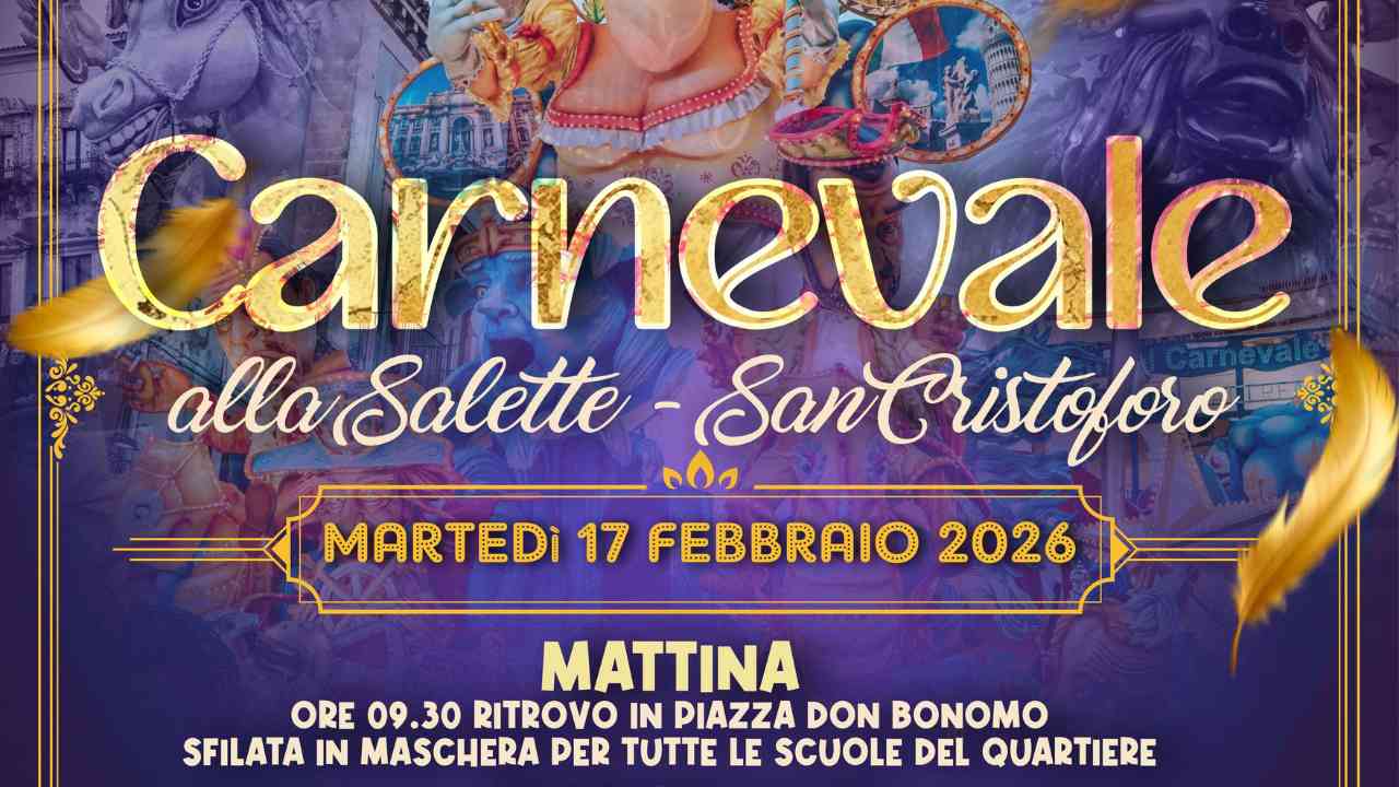 Carnevale San Cristoforo – 20260216 FreePressOnline Svegliamo i quartieri: il primo Carnevale a S. Cristoforo