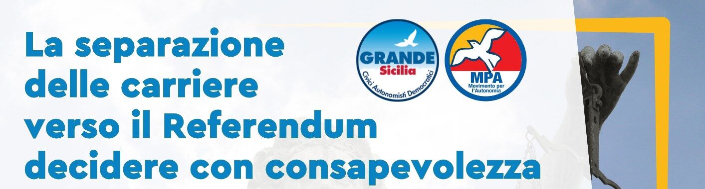 LOCANDINA Separazione carriere: confronto a Catania