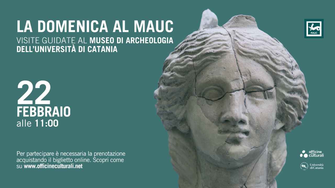 Notte al museo – 20260216 FreePressOnline Domenica al MAUC: visita guidata al museo archeologia Unict 22 febbraio