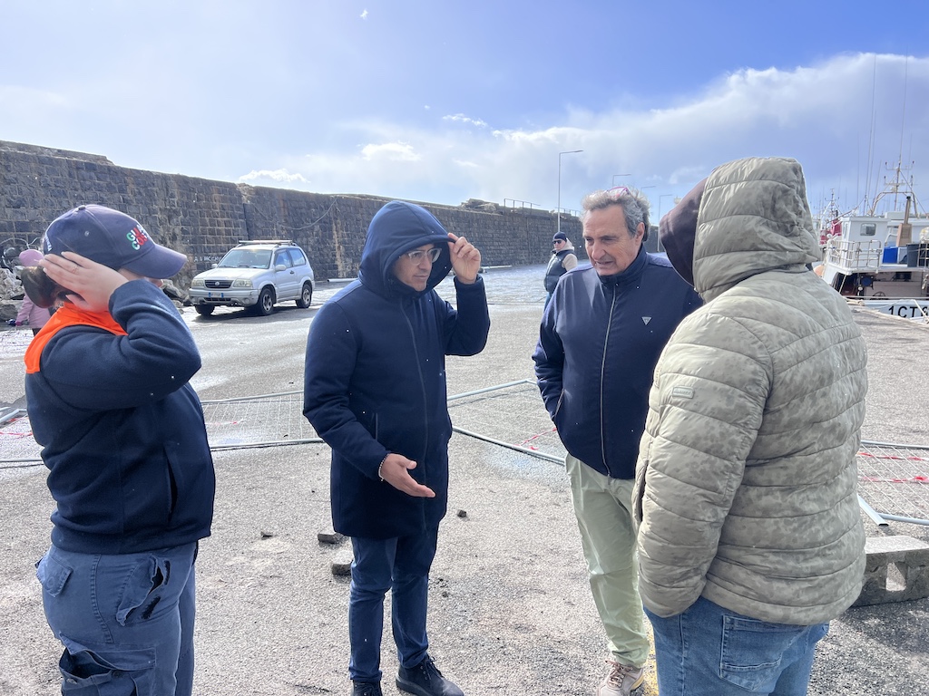 Porto di Riposto, intervento urgente sul molo foraneo