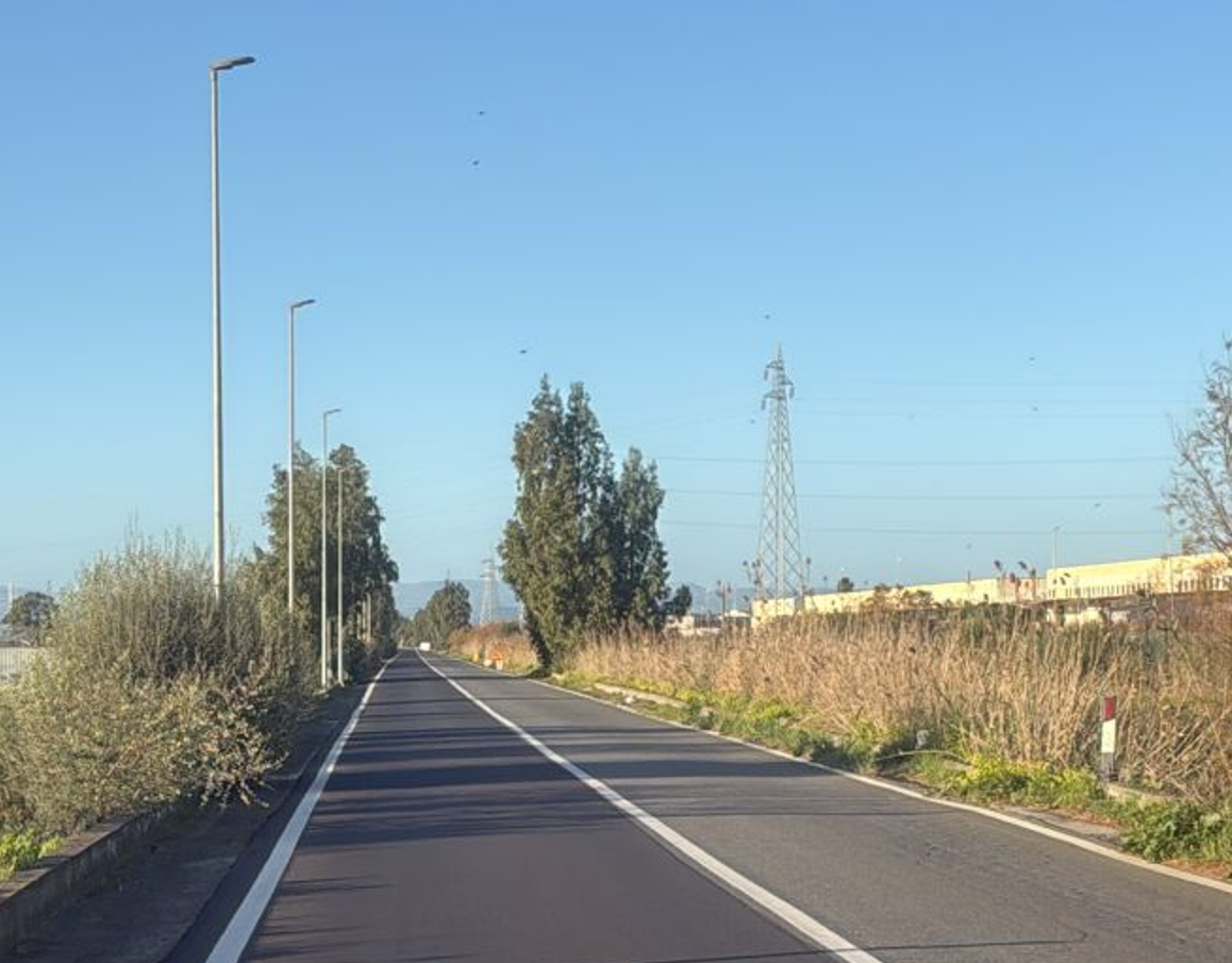 S.p. 70/I Catania, nuova illuminazione sulla S.p. 70/I