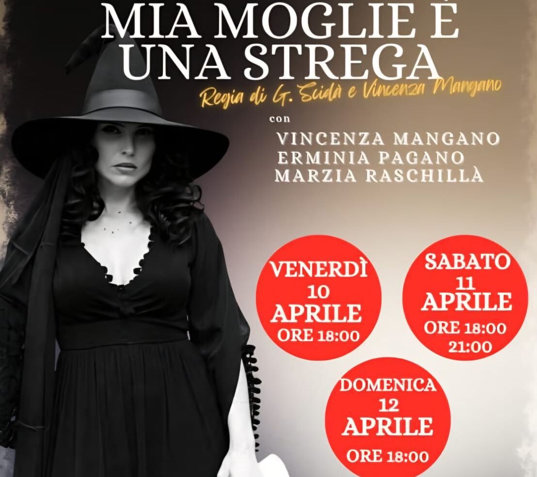 Mia moglie è una strega al Teatro Fellini Catania