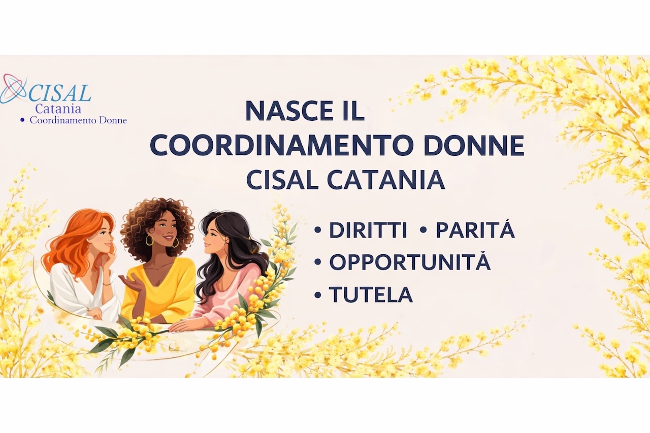 Nasce Coordinamento Donne CISAL Catania