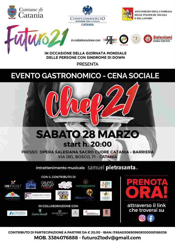 “Chef 21”, Futuro 21 celebra inclusione a tavola per la Down - FreePressOnline