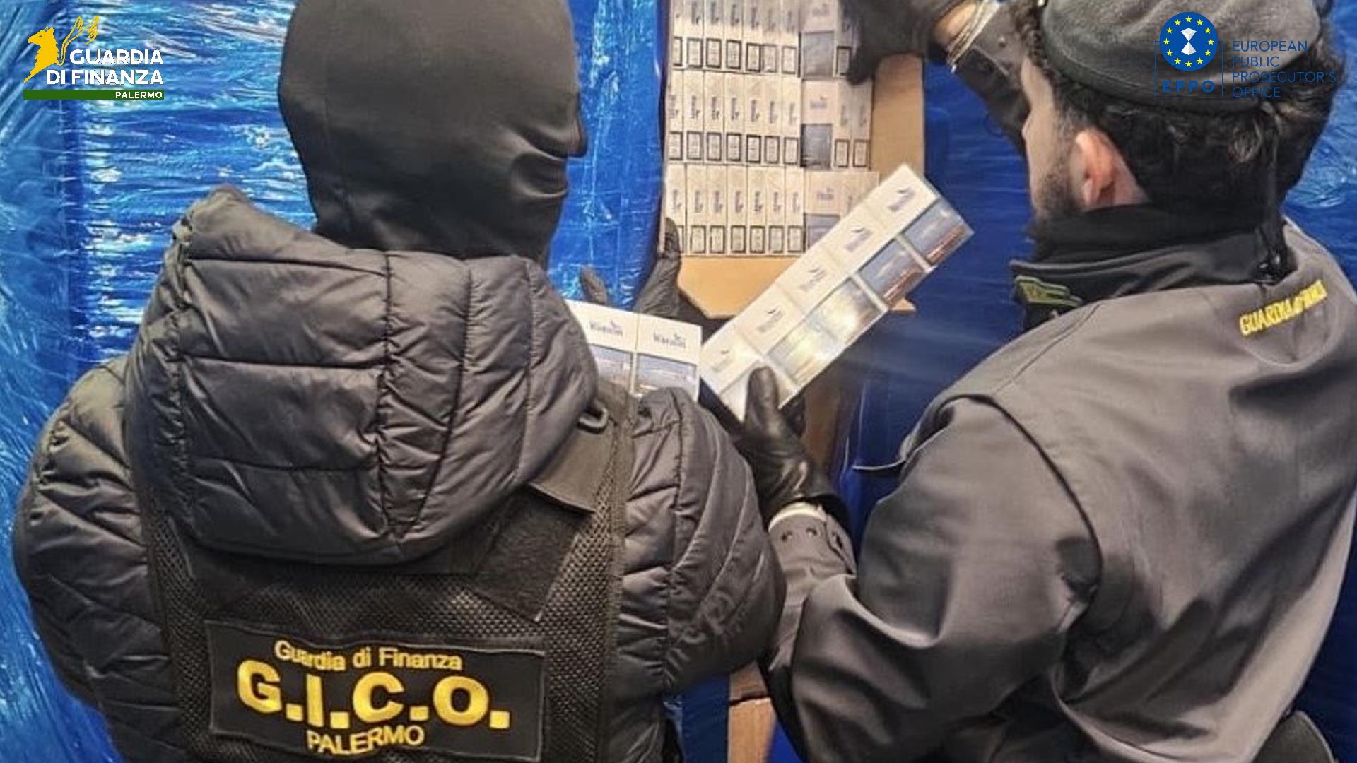 Palermo, maxi blitz sul contrabbando di sigarette
