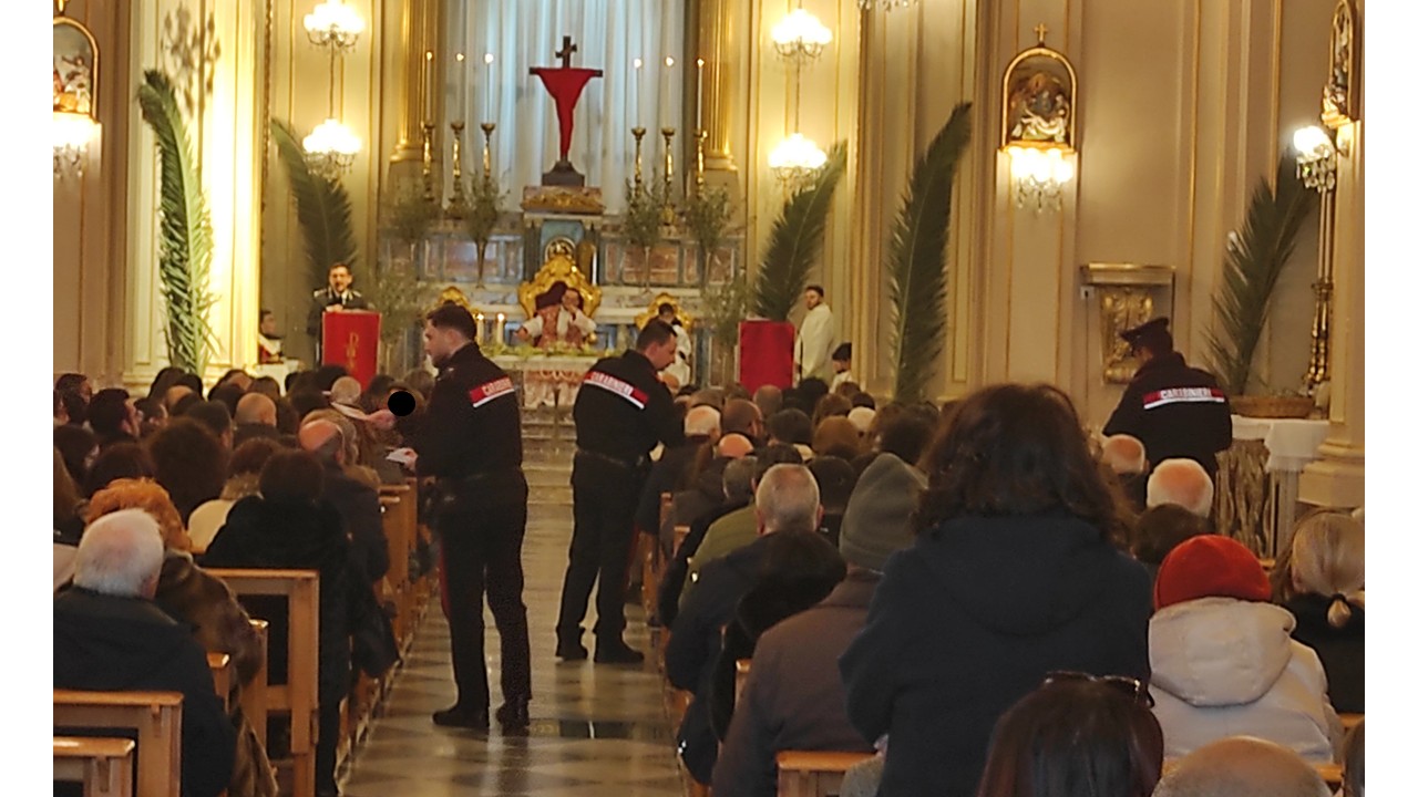Bronte, Carabinieri in parrocchia contro le truffe ai fedeli