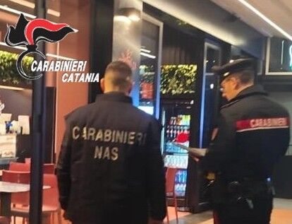 Foto Catania + NAS Controlli alimentari, due sanzioni a Catania