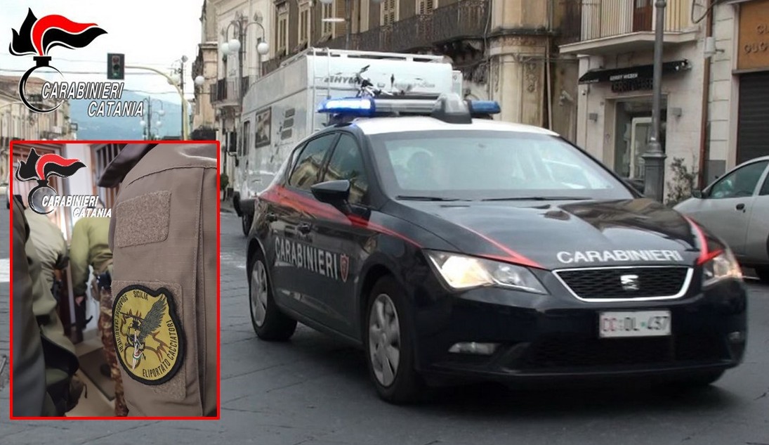 A Giarre droga munizioni e locali occupati abusivamente