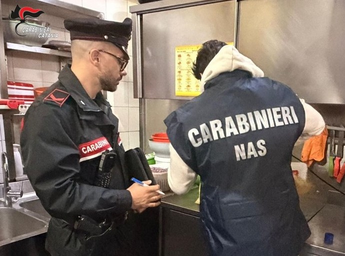 Controlli a Nicolosi: denunce e sanzioni in panificio e pub
