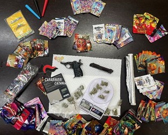 Foto comunic. Paternò Paternò, droga e pistola in casa: arrestato 28enne