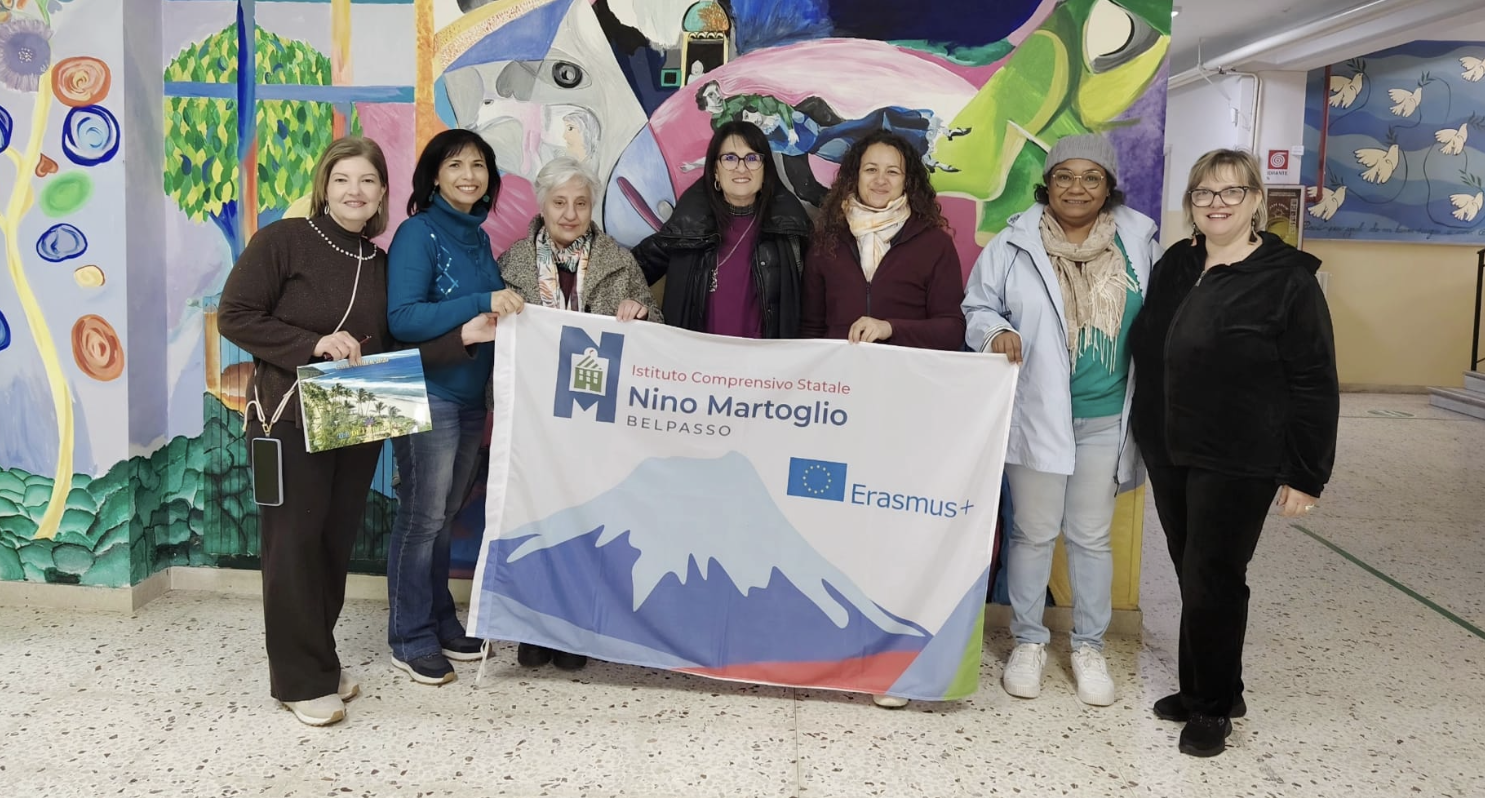 JOB SHADOWING I.C. MARTOGLIO BELPASSO Erasmus+ all’I.C. Martoglio: docenti francesi in visita a Belpasso