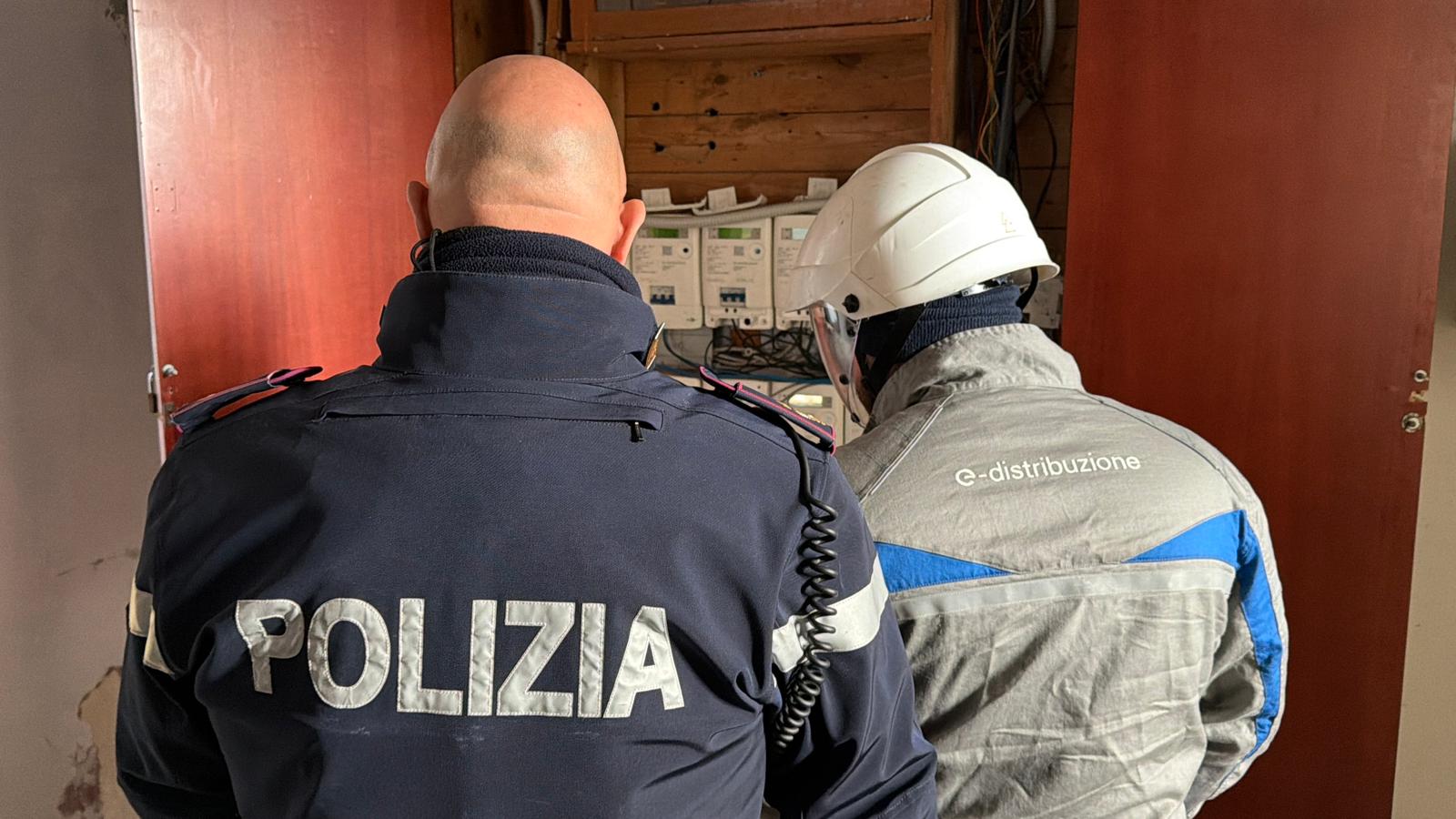 Librino e San Giorgio, scoperti allacci abusivi alla rete elettrica