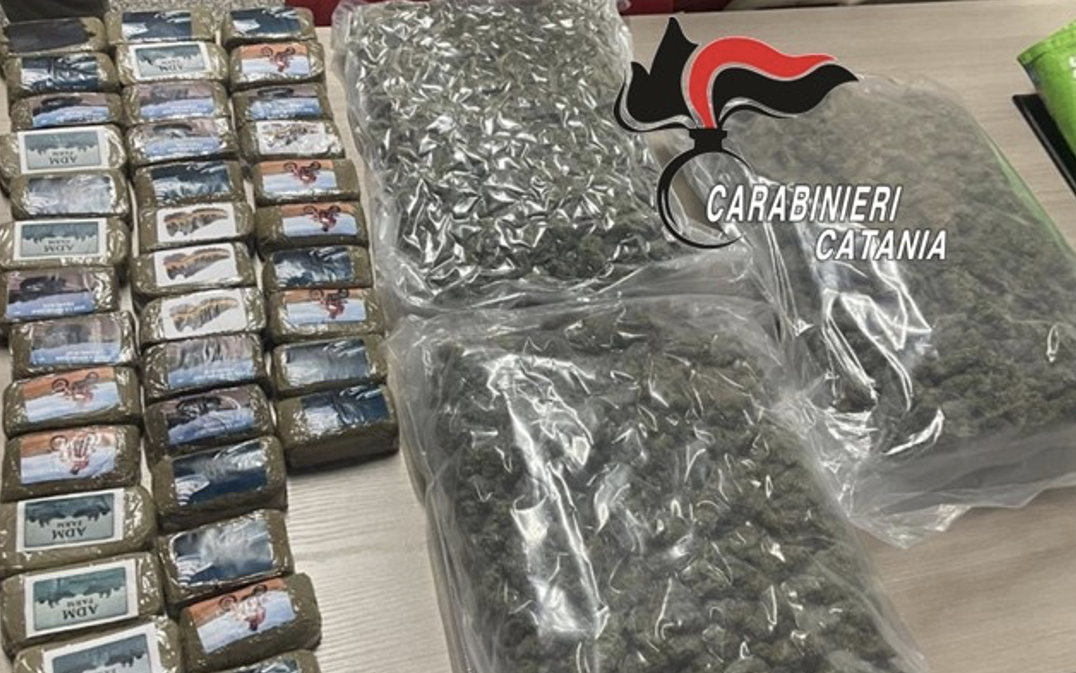 Palagonese arrestato con un carico di droga