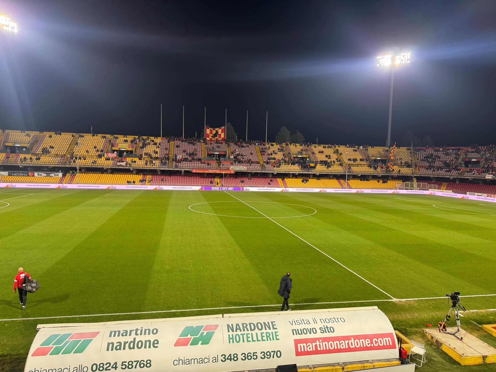 Svanisce il sogno primato, il Catania cade a Benevento