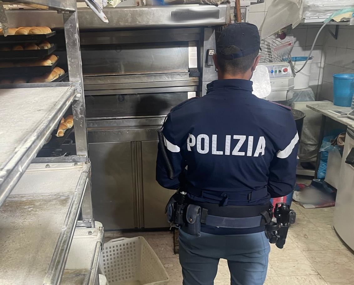 Catania: controlli Polizia, 7 lavoratori in nero