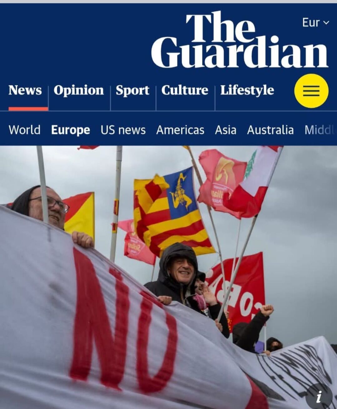 Montalto e Vasta, da Sigonella al social di Trump