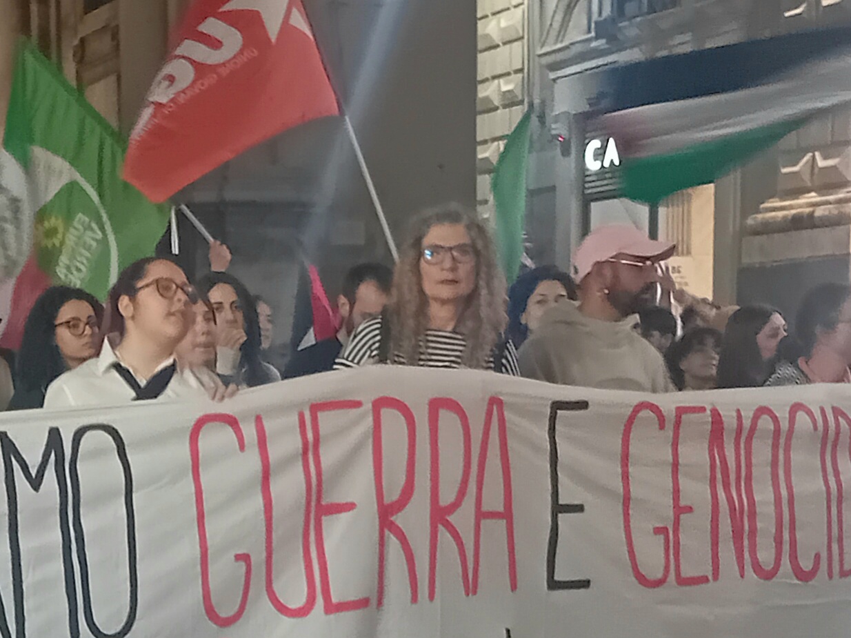 Catania in piazza per la nuova Flotilla