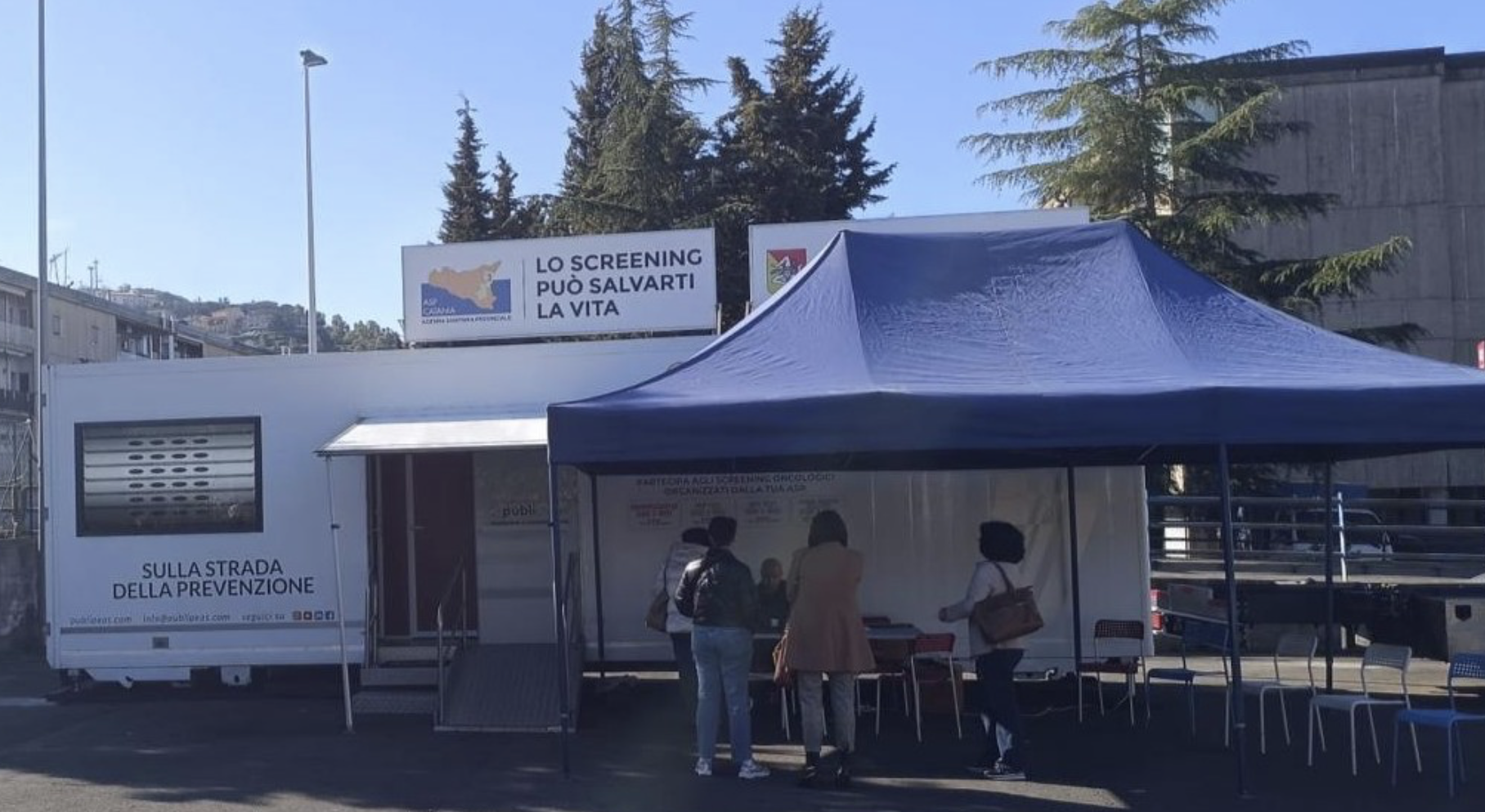 Acireale, il 12 aprile arriva il Camper della Prevenzione