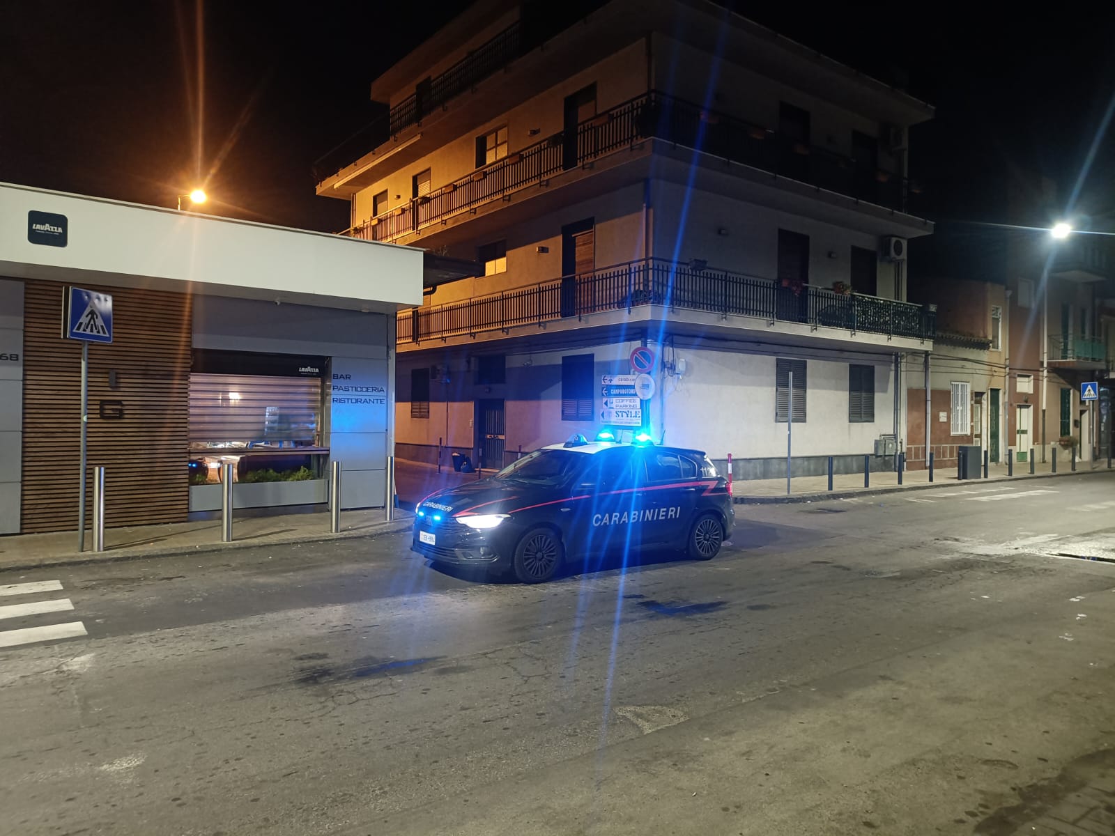 Controlli dei Carabinieri a Piano Tavola e nell’area industriale