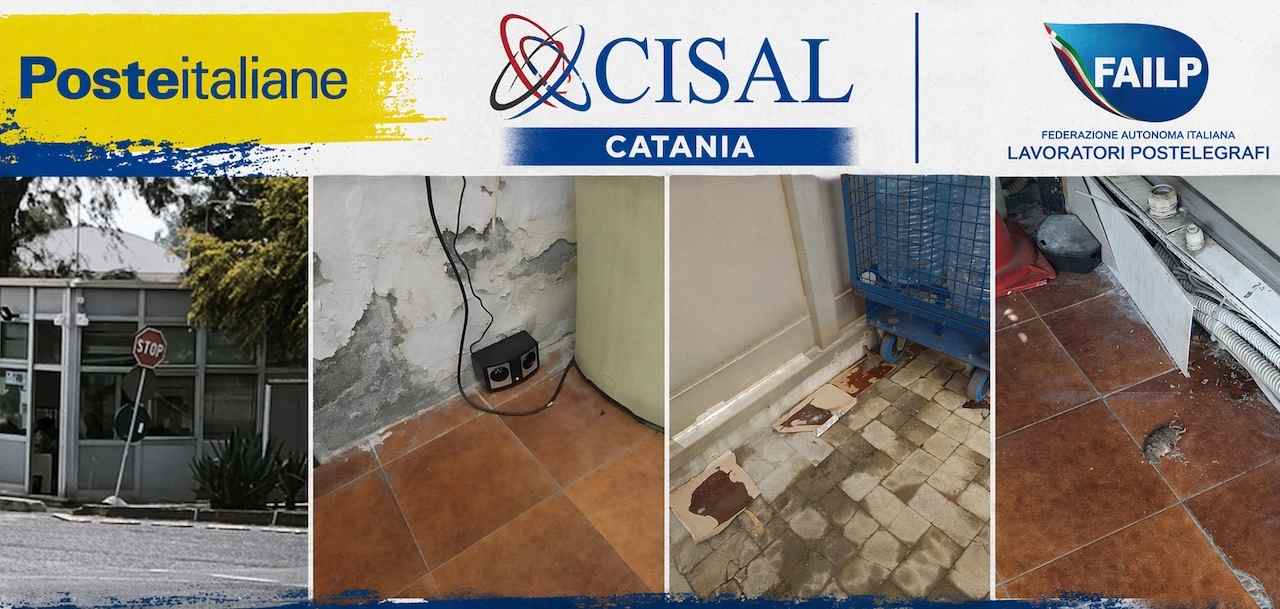 Denuncia sindacati – 20260416 FreePressOnline Centro meccanizzazione postale di Catania nel degrado: denuncia FAILP e CISAL
