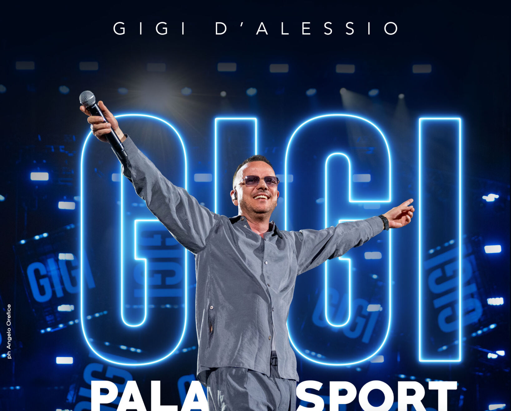 Gigi D’Alessio, tour “Gigi Palasport”: sold out a Messina