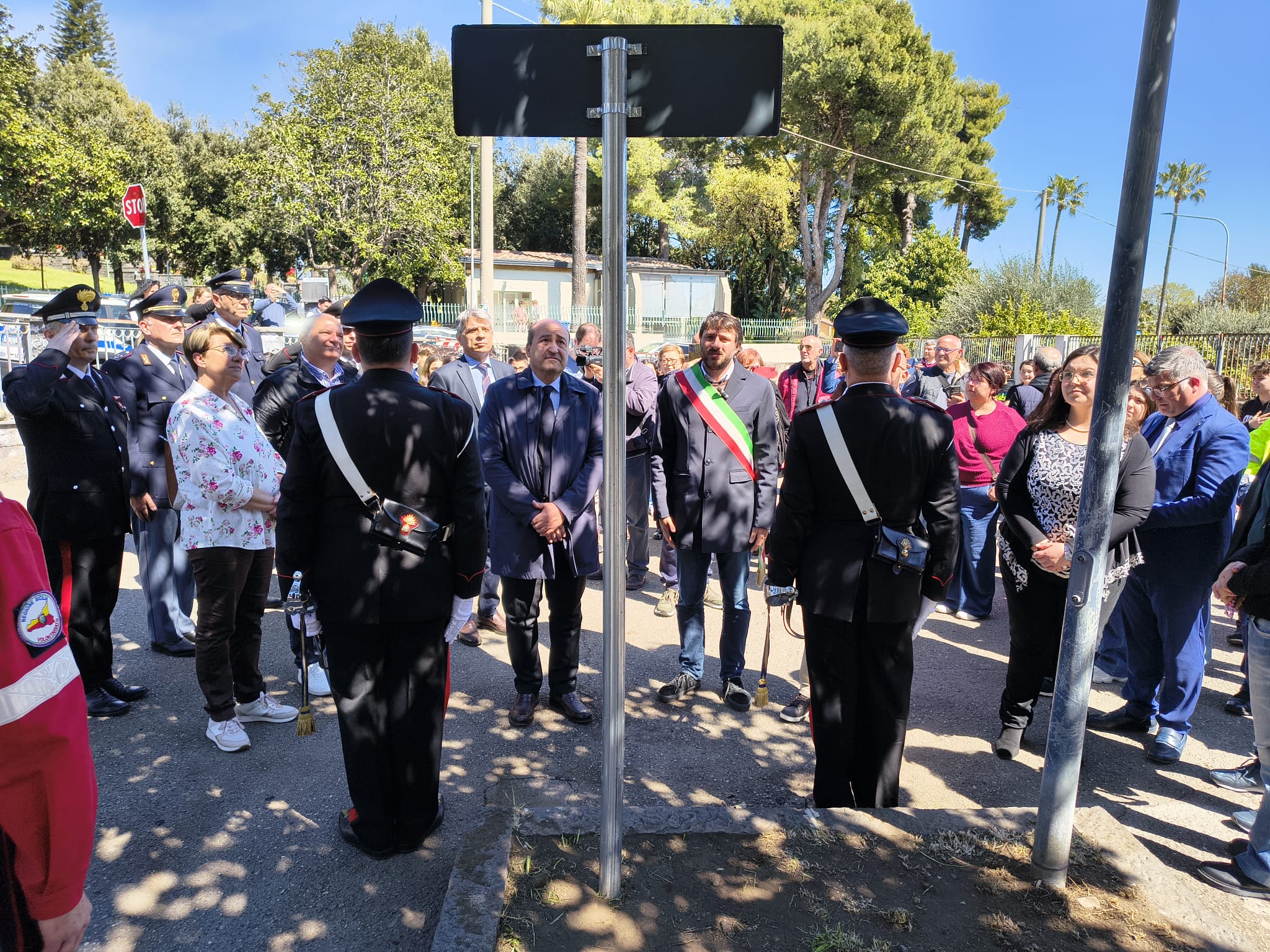 Inaugurata piazza Lia Pipitone