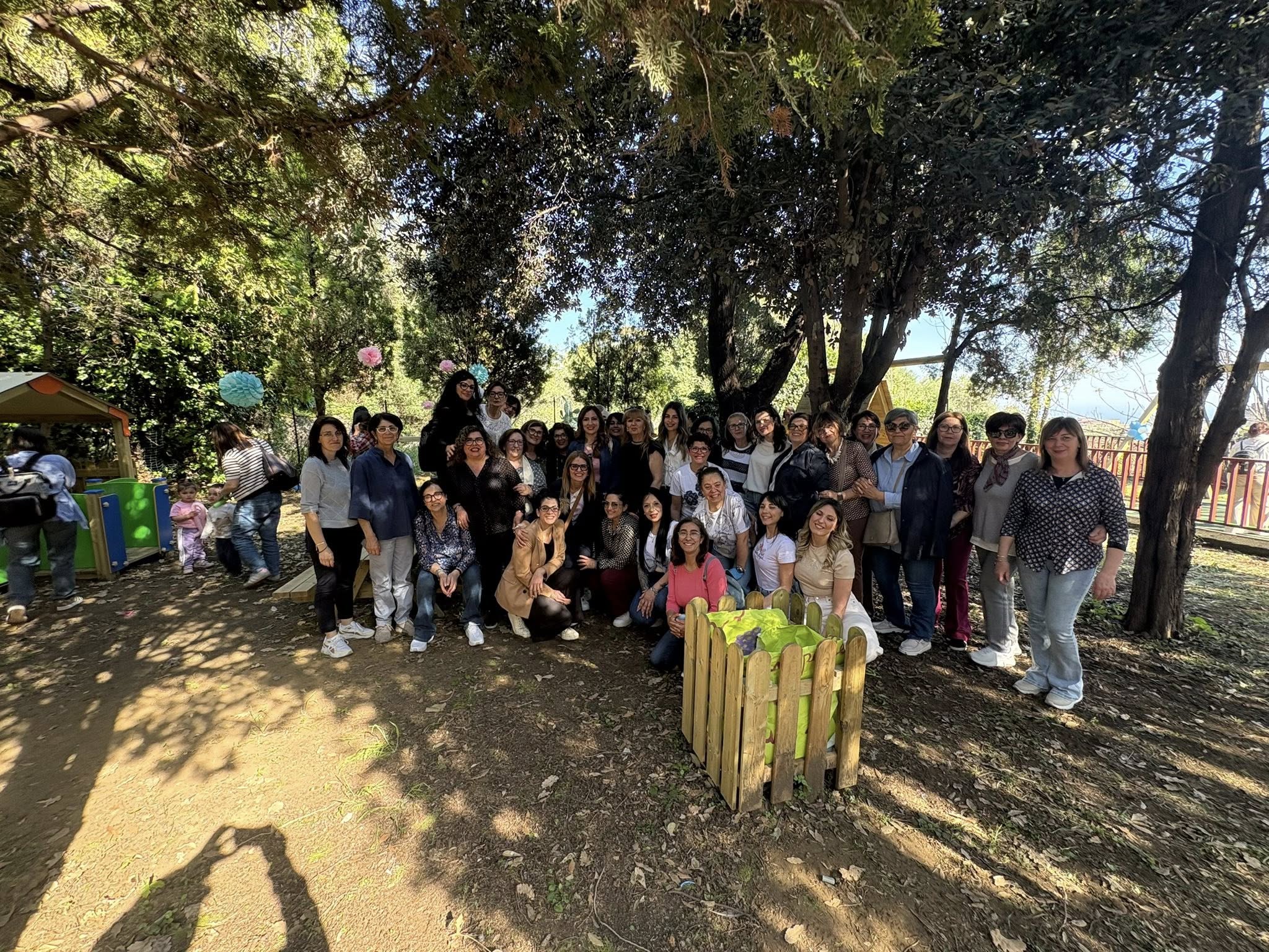 Nuovo parco giochi all’asilo Sacro Cuore