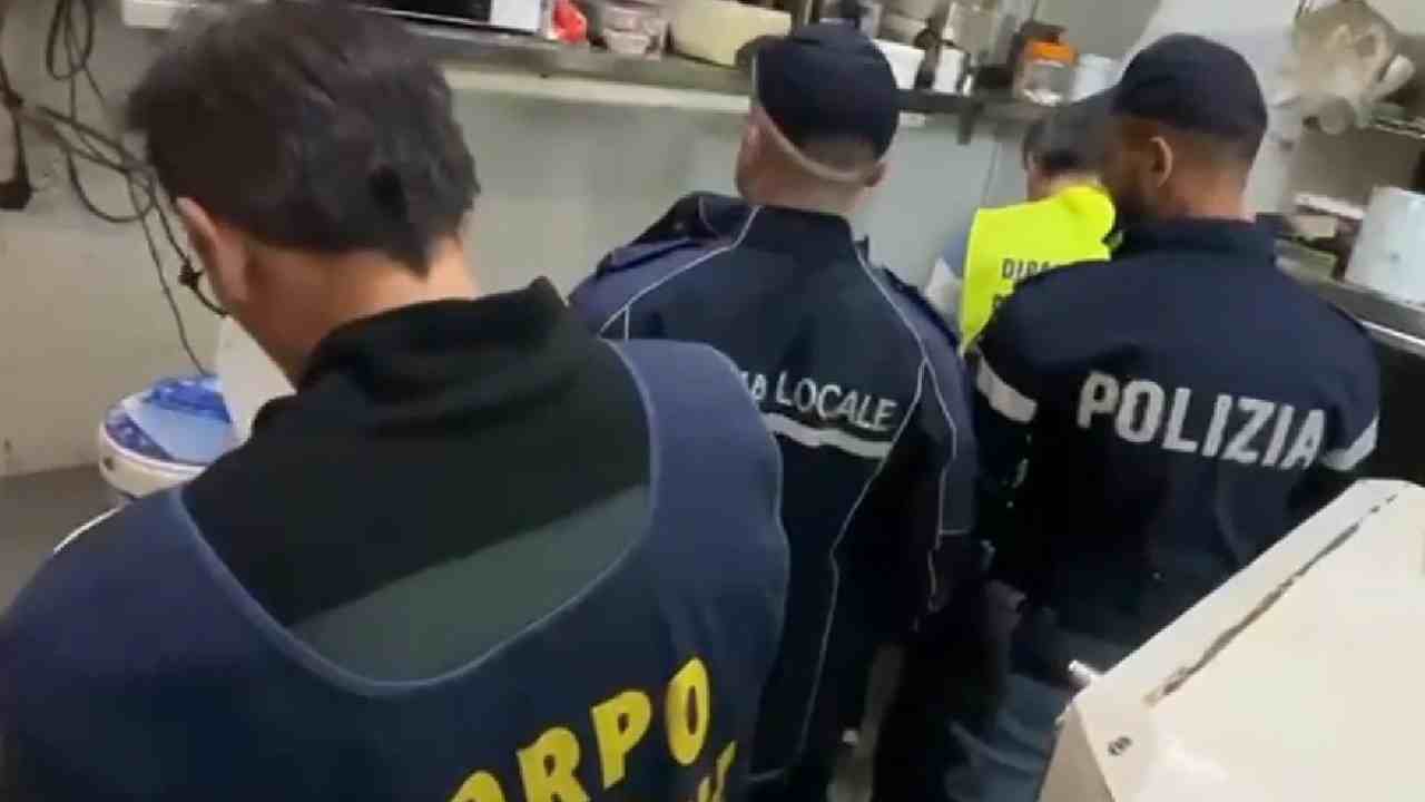 Task force Polizia: alimenti non tracciati e irregolarità, sanzioni 15.400 euro